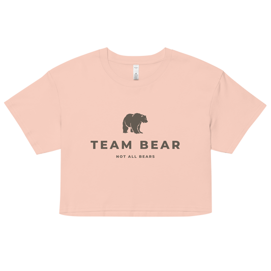 Team Bear crop top