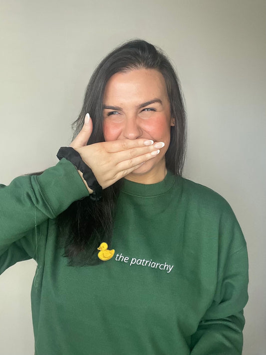 Duck the Patriarchy Crewneck