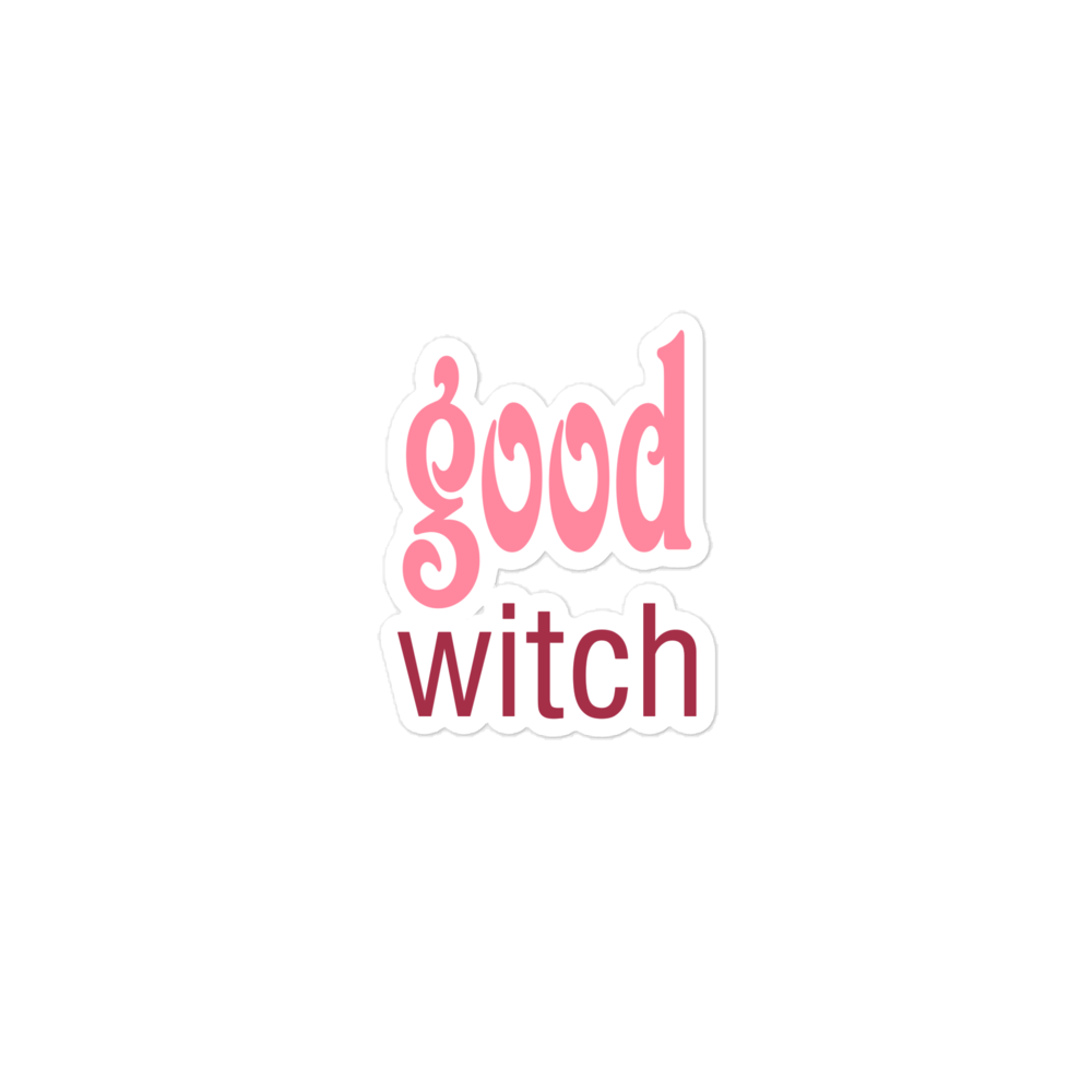 good witch sticker