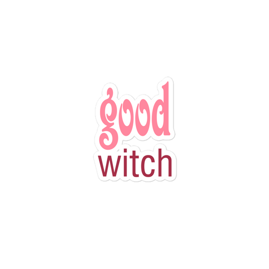 good witch sticker