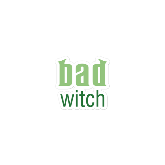 bad witch sticker