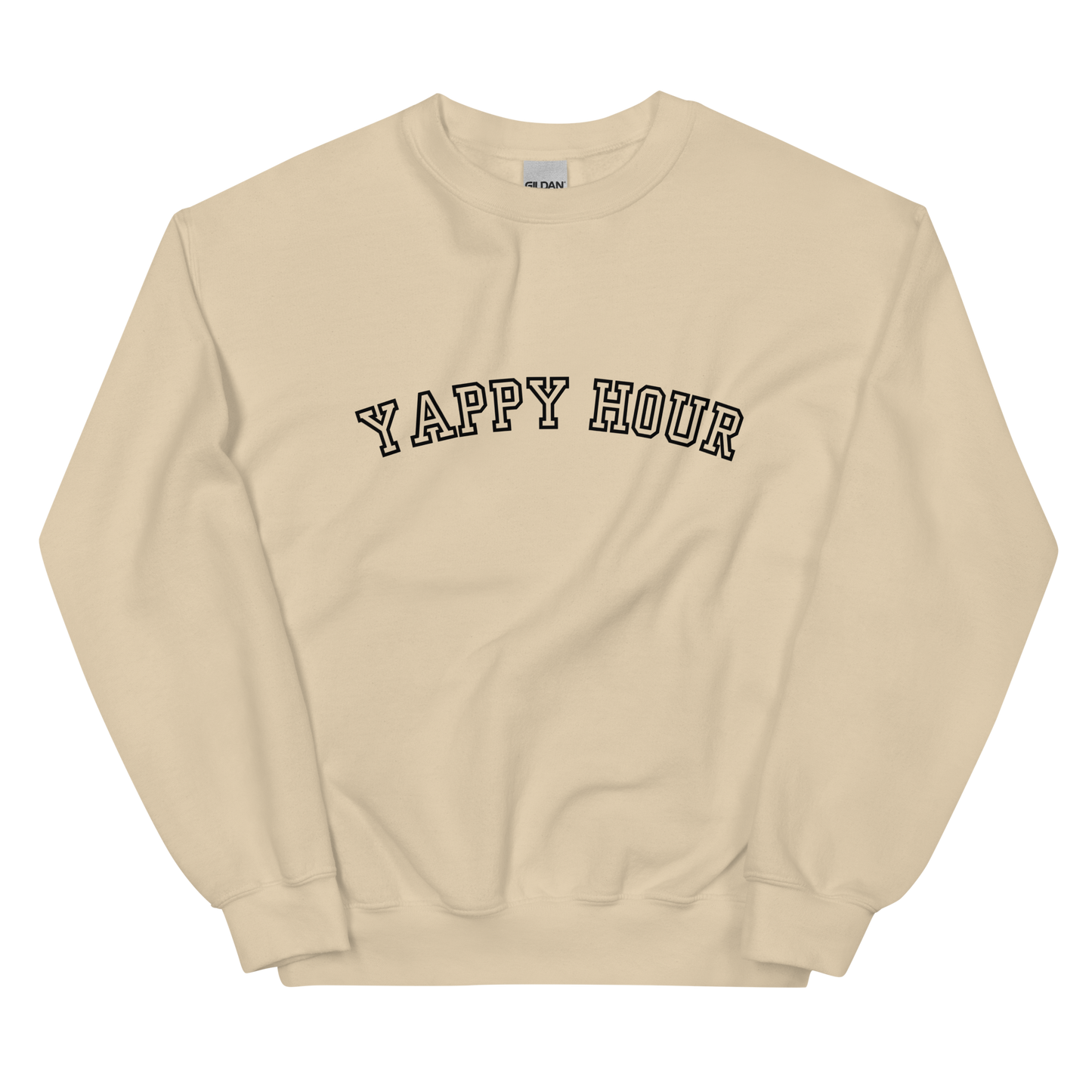 yappy hour crewneck