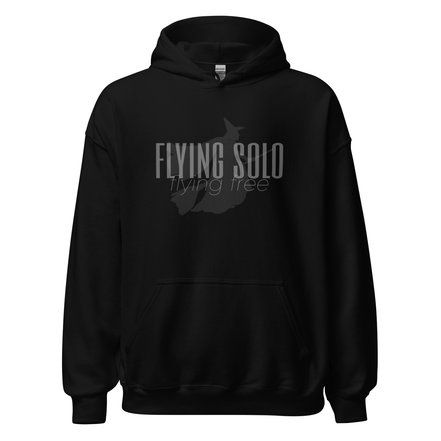 flying solo hoodie