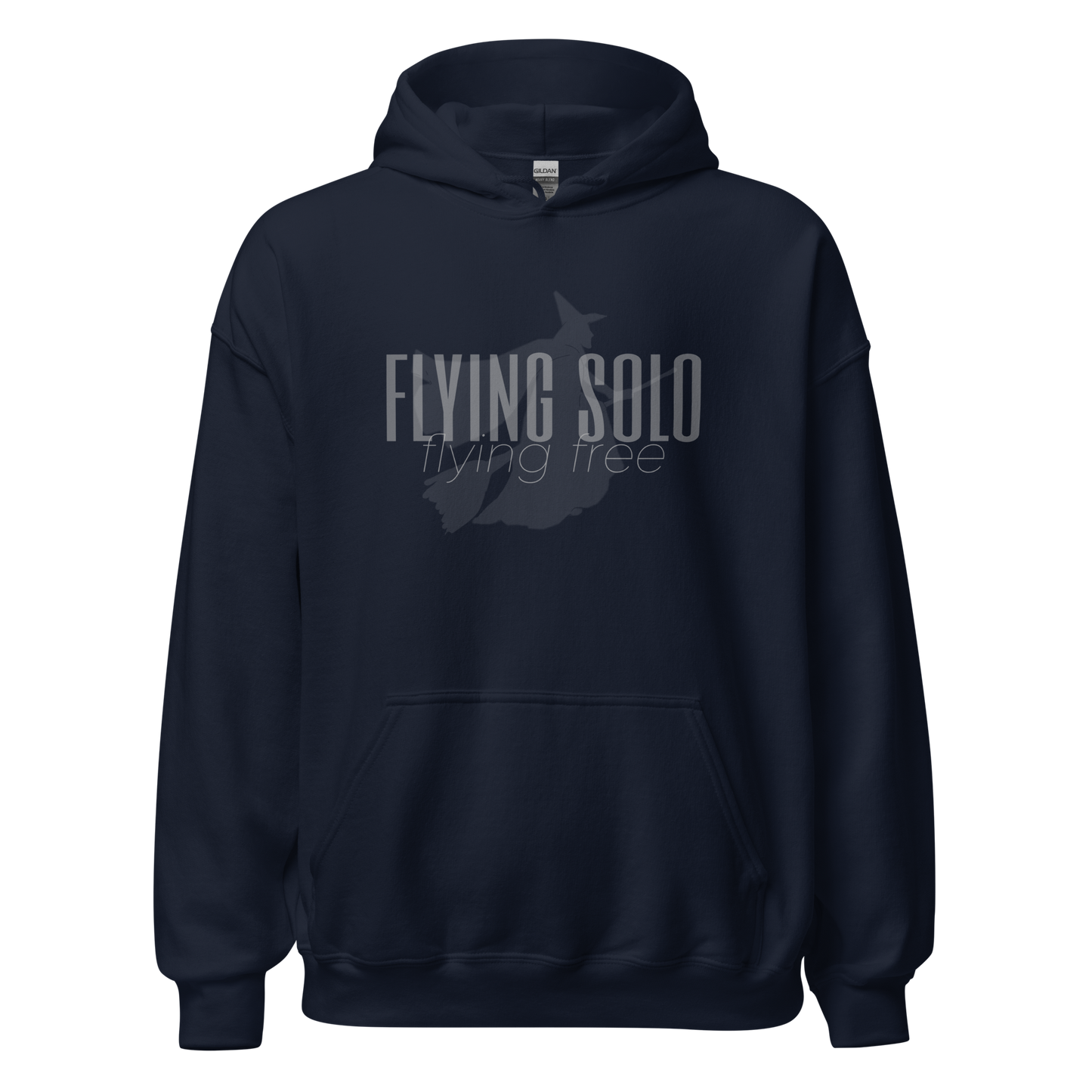 flying solo hoodie